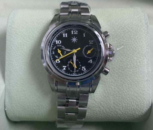 Quantum Watch With Scalar Energy Silver